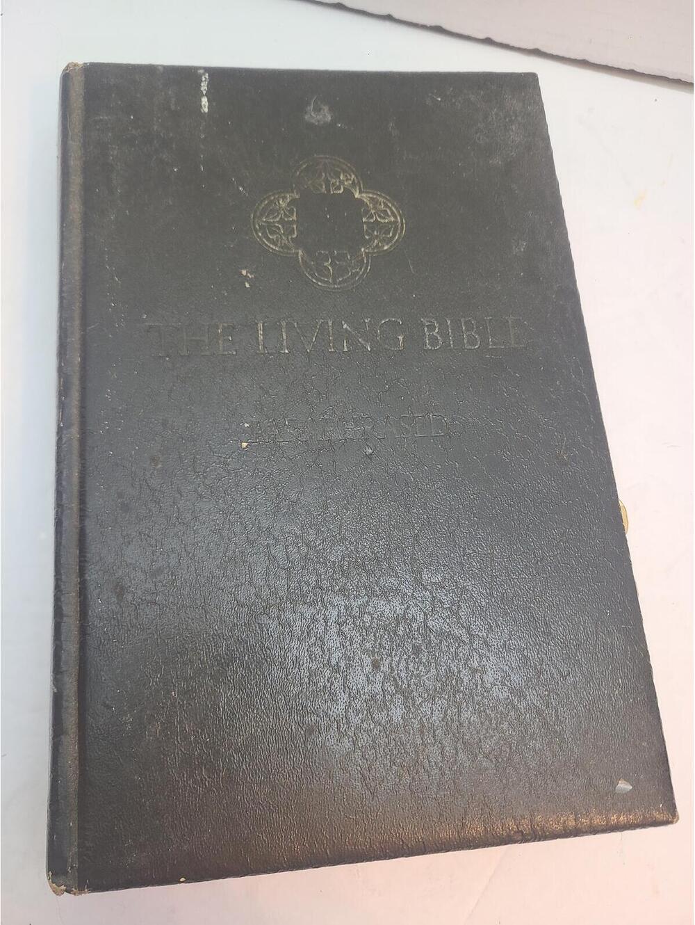 The Living Bible Paraphrased 1972 Tyndale House Vintage Old & New Testament
